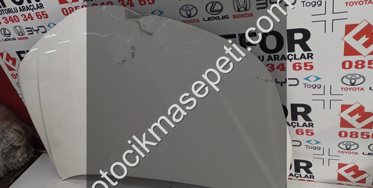 TOYOTA COROLLA MOTOR KAPUTU ÇIKMA ORJİNAL YEDEK PARÇA