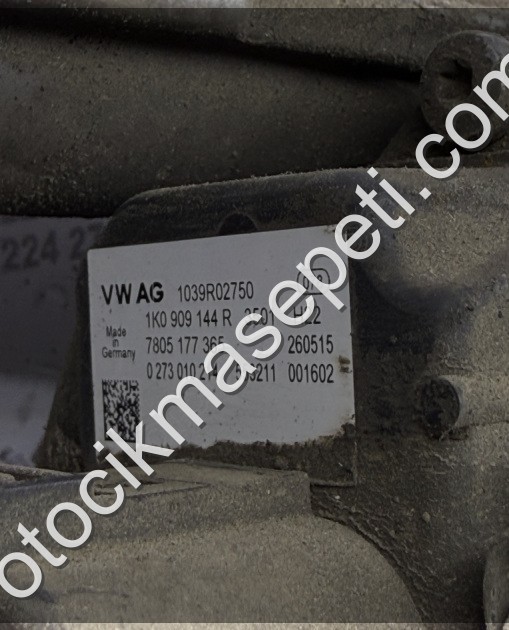 VOLKSWAGEN CADDY DİREKSİYON KUTUSU ORİJİNAL SÖKME