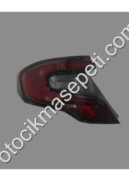 Fiat Egea Sd Diş Stop Lambasi Sol Kirmizi/Füme/Ledli Mars E Mark - Fiat Çıkma Parça