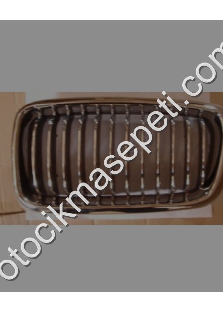 Bmw 7 E38 Siyah Sol Nikelajlı Ön Panjur Oem Serisi 51138231595 20 - BMW Çıkma Parça