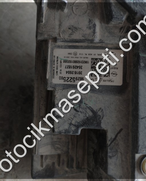 9829522580 Corsa sağ ön far