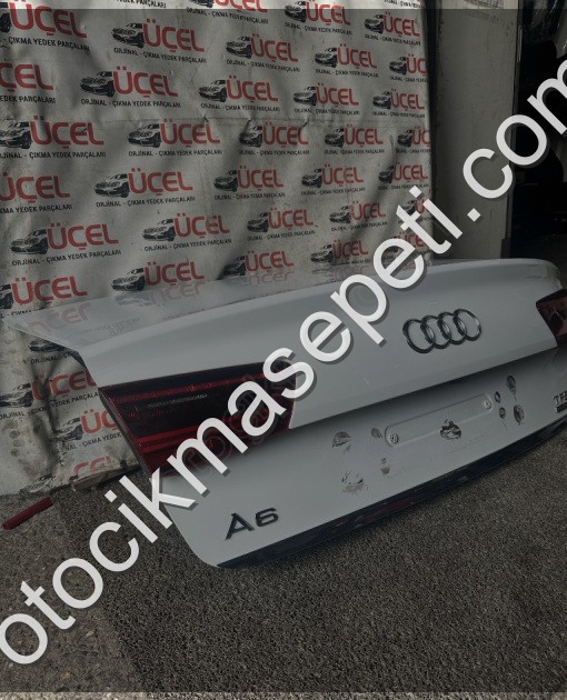 AUDİ A6 2018 BUZUL BEYAZ BAGAJ KAPAĞI ÜÇEL OTO ÇIKMA BURSA