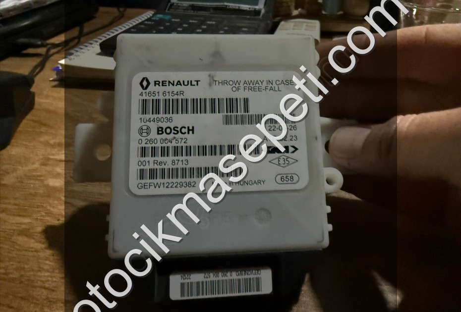 2021 DACİA DUSTER 4WD 4x4 DİFRANSİYEL BEYNİ 416516154R ORJ ÇIKMA