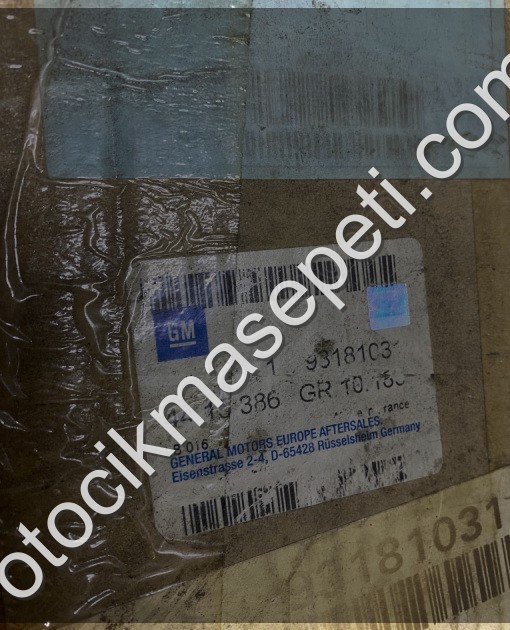 OPEL MOVANO A SAĞ AYNA SIFIR ORJİNAL 93181031 CANCAN OPEL