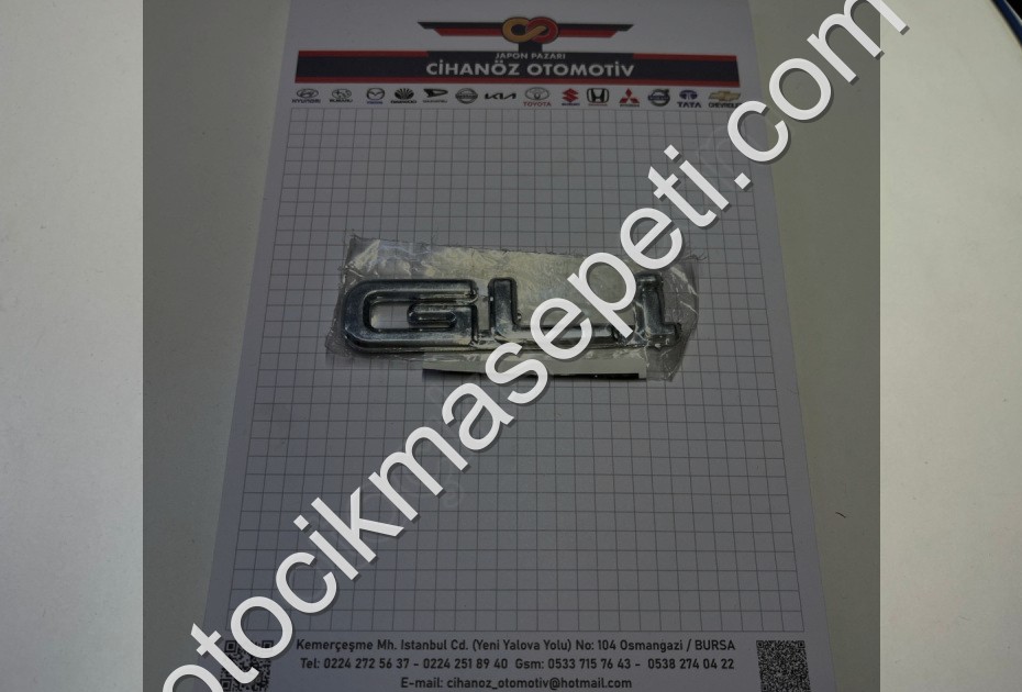 TOYOTA YAZI ARK BAGAJ KROM GLİ