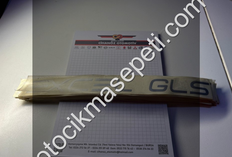 HYUNDAİ EXCEL (EXCEL GLS) YAZI - Hyundai Oto Çıkma Parça