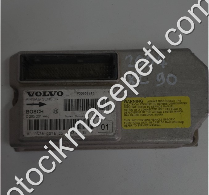 volvo xc90 2004 çıkma orjinal airbag beyni (son fiyat)