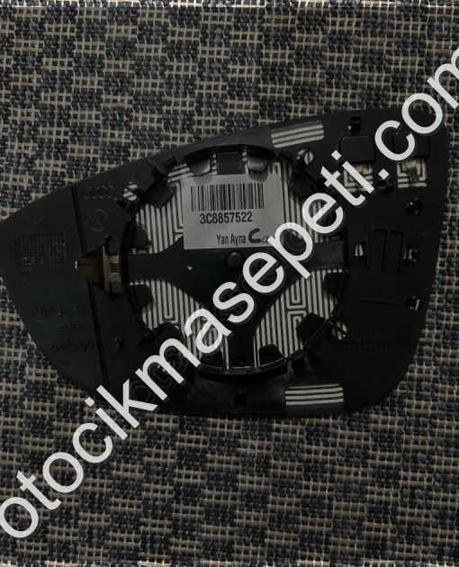 3C8857522 Sağ Ayna Camı VW Passat-CC-Scirocco-Eos Uyumlu