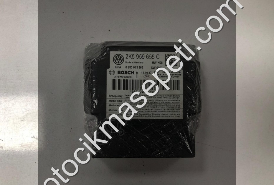 2K5959655C CADDY AİRBAG BEYNİ SIFIR ORJİNAL