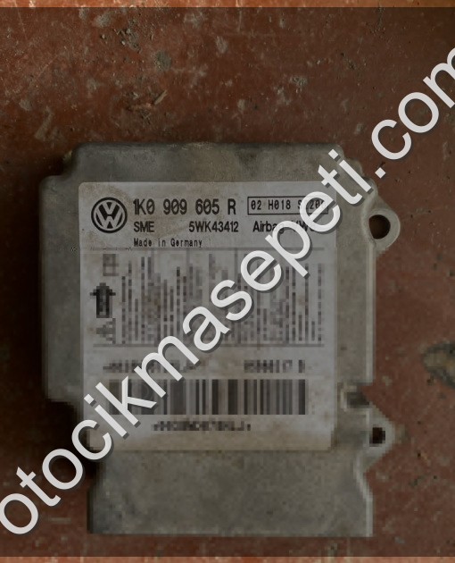 1K0909605R 2004-2008 SKODA OCTAVİA AİRBAG BEYNİ