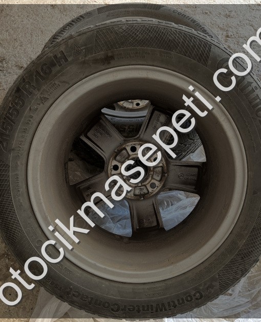Golf 7 orijinal jantı ve contilantinal lastik