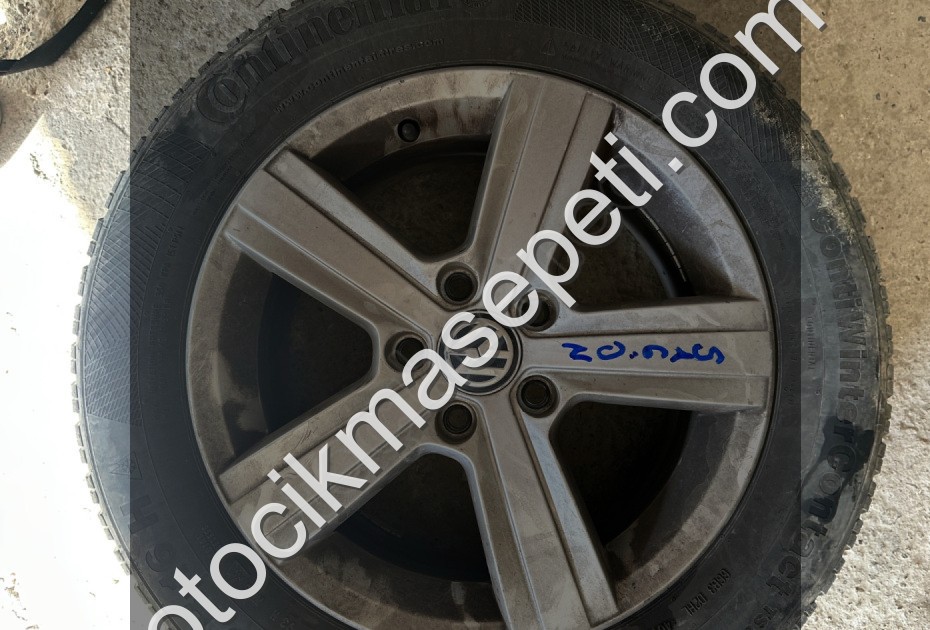 Golf 7 orijinal jantı ve contilantinal lastik