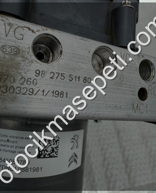 9845080780 Peugeot Rifter ABS Beyni ORJİNAL