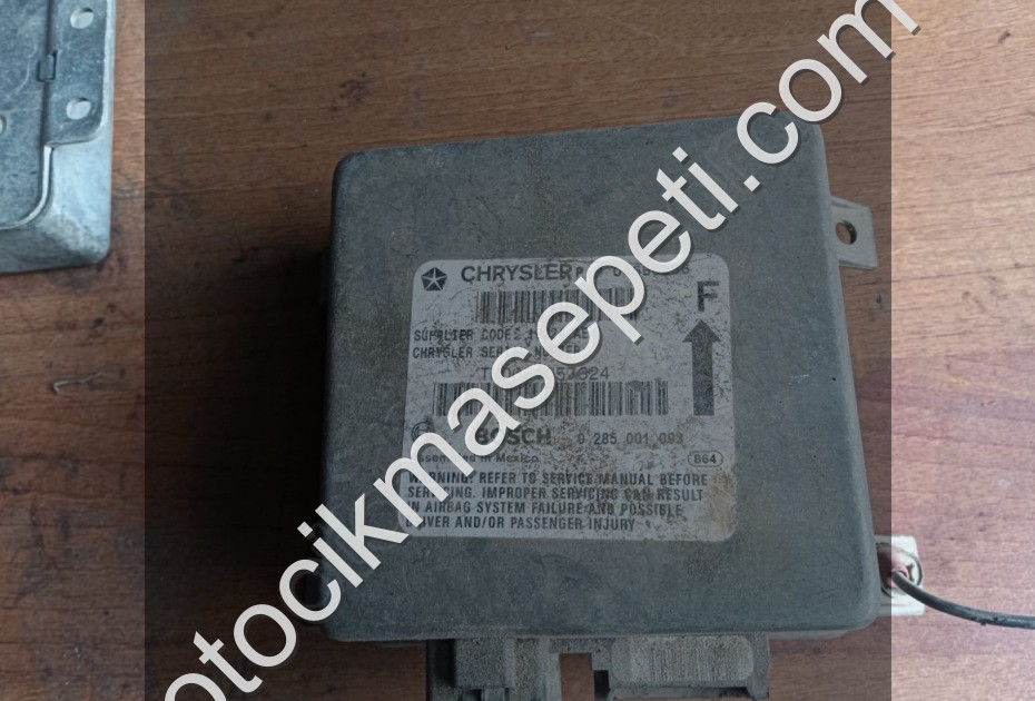 Chrysler voyager airbag beyni