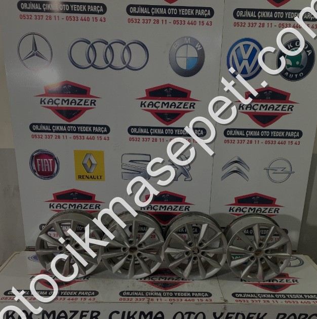 SKODA OCTAVIA 4 TANE TAKIM ÇELİK JANT