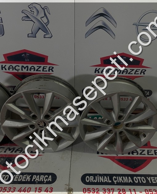 SKODA OCTAVIA 4 TANE TAKIM ÇELİK JANT