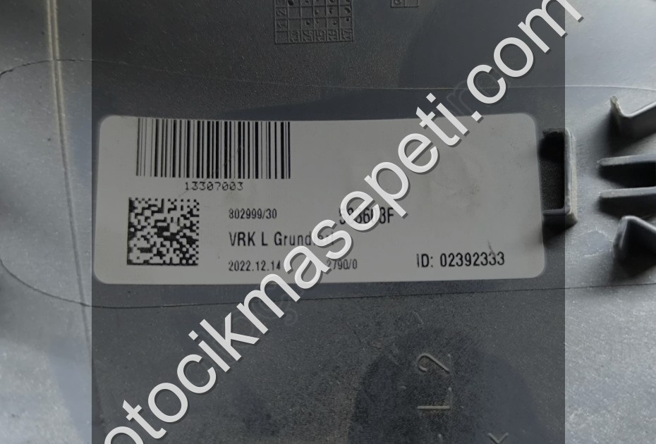 Opel Astra J IV 583235 SOL AYNA KAPAĞI