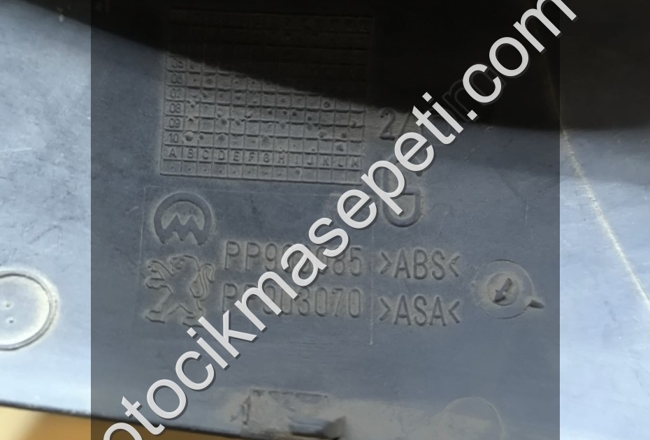 Peugeot 307 Sol Ayna Kapağı PP903085