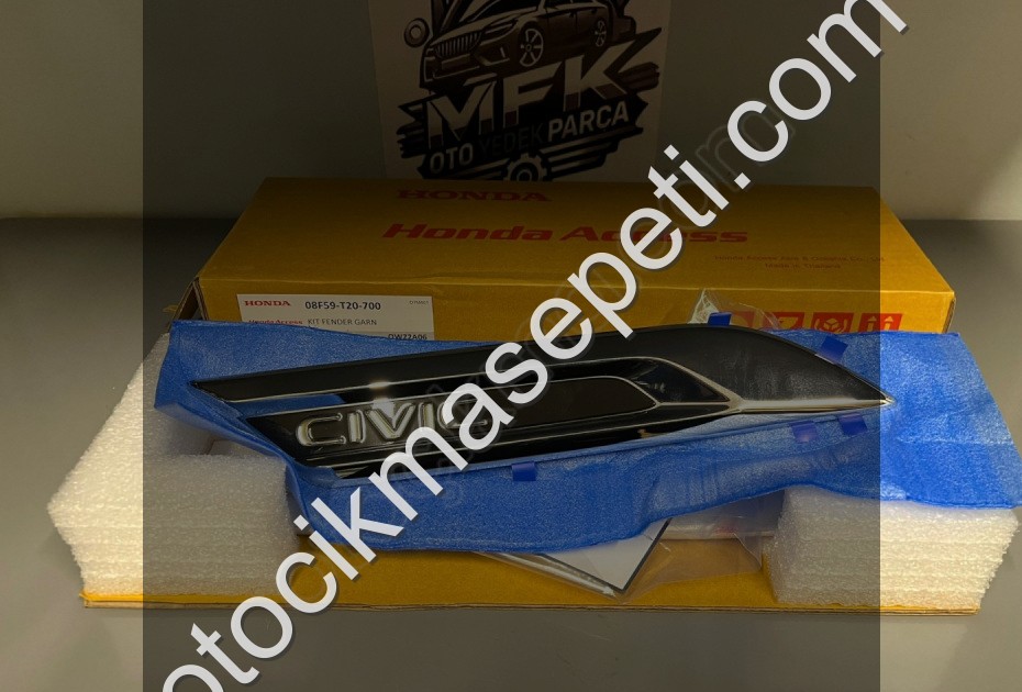 HONDA CİVİC FE1 ÇAMURLUK YAZISI ORJİNAL SIFIR 08F59T20700