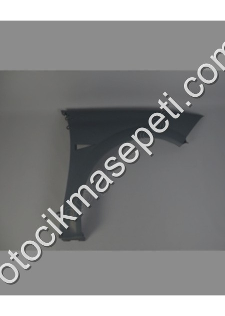 Renault Megane 2 Ön Çamurluk Delikli Sağ Gri Plastik Astarli