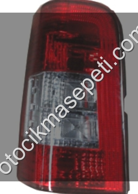 Citroen Berlingo Stop Lambası Sol Kırmızı/Beyaz Bagaj Kapağı Yana - Citroen Çıkma Parça
