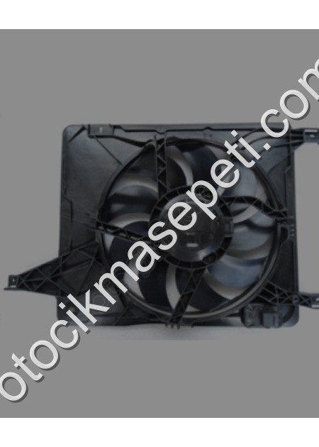 Nissan Qashqai J10 Radyatör Fan Davlumbazi Resistansli 9 Kanat D - Nissan Çıkma Parça