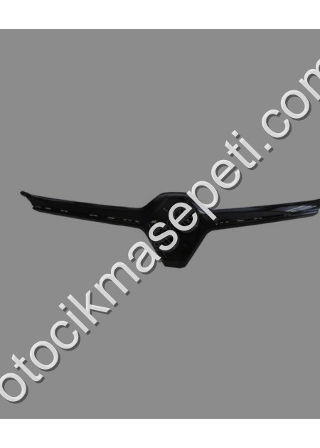 Renault Clio 5 Hb Ön Panjur Üst Parlak Siyah Boyalı Nikelaj Çıta