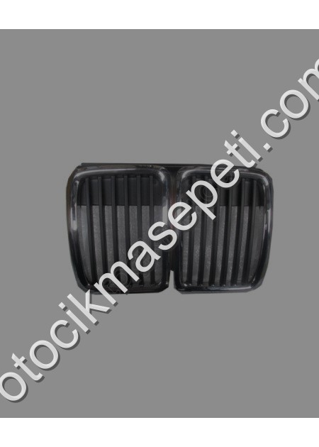 Bmw 3 Seri E30 Ön Panjur Orta Nikelajli/Siyah Tw 19842091 - BMW Çıkma Parça
