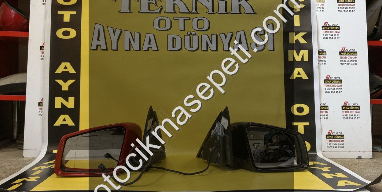 MERCEDES C SERİSİ W204 11-15 MODEL ÇIKMA ORİJİNAL SAĞ SOL AYNA
