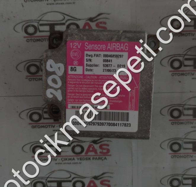 2023 CİTROEN JUMPER AİRBAG BEYNİ 46859297