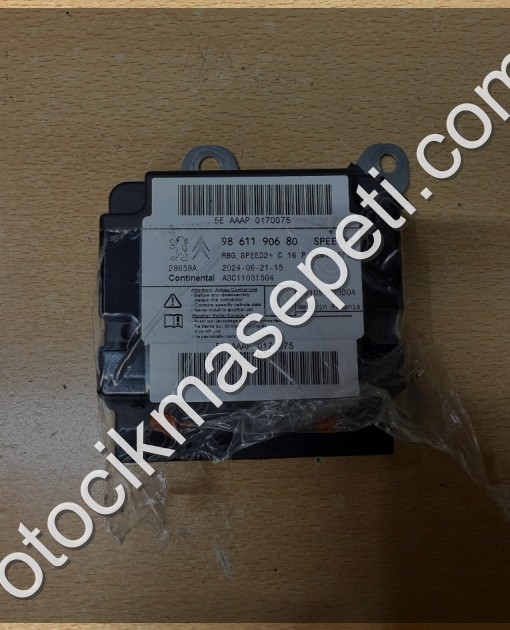 PEUGEOT RİFTER AİRBAG BEYNİ SIFIR ORJİNAL 9861190680