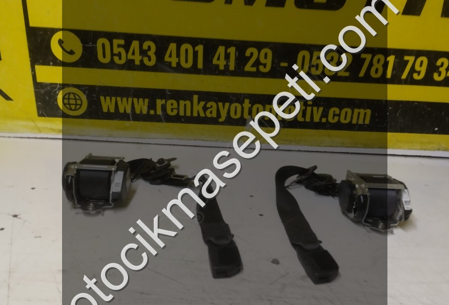 RENAULT CLİO 5 SAĞ SOL ÖN EMNİYET KEMERLERİ ORJ SÖKME RENKAY