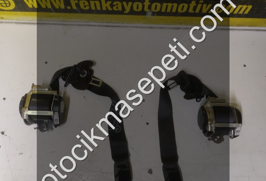RENAULT CLİO 5 SAĞ SOL ÖN EMNİYET KEMERLERİ ORJ SÖKME RENKAY