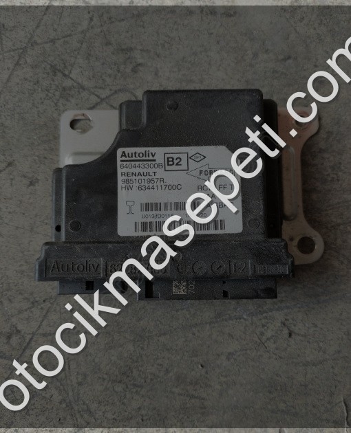 985101957R Renault Megane 4 airbag beyni