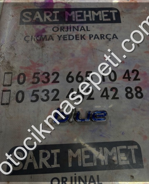 ÇIKMA HYUNDAİ ACCENT BLUE BAGAJ YAZISI