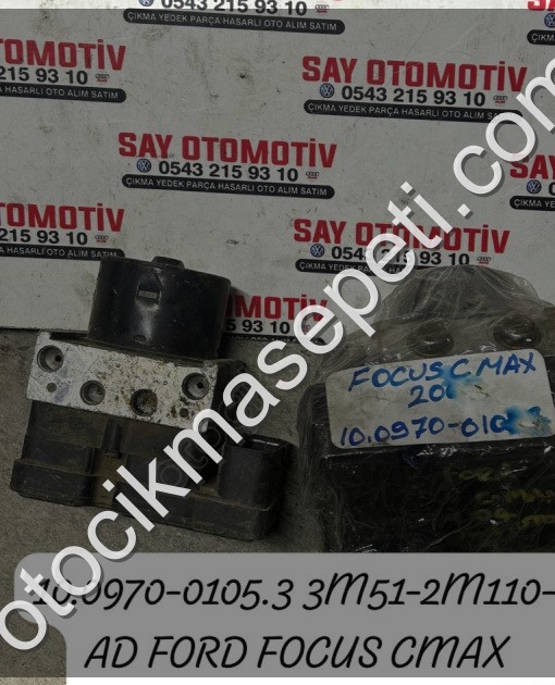 10.0970-0105.3 3M51-2M110-AD FORD FOCUS CMAX 1.6TDCİ ABS BEYNİ