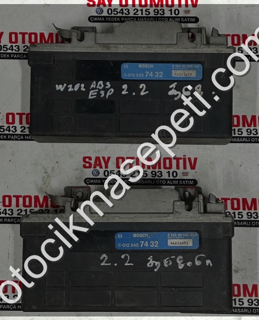 0125457432 0265101040 MERCEDES W202 C SERİSİ ABS BEYNİ