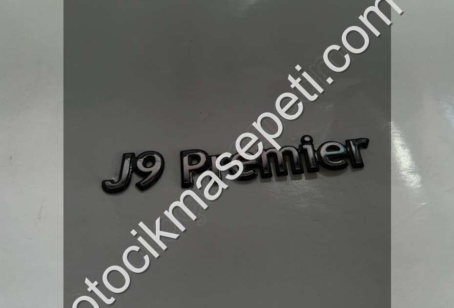 Karsan J9 Premier Arka J9 Premier Yazısı İkisi Bir Arada