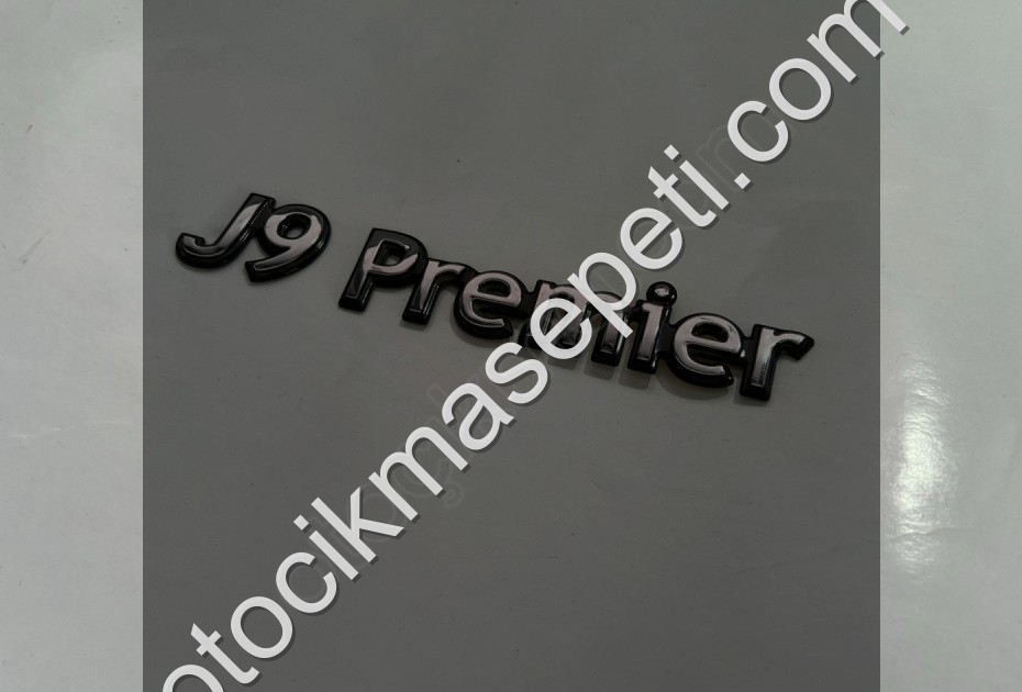 Karsan J9 Premier Arka J9 Premier Yazısı İkisi Bir Arada