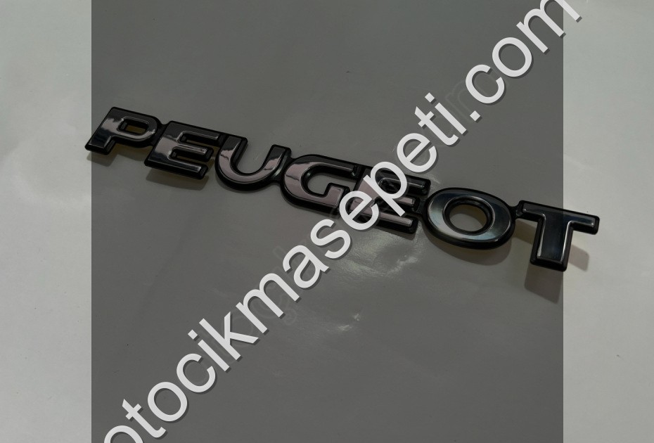 Karsan Peugeot Premier Arka Peugeot Yazısı Kabartmalı