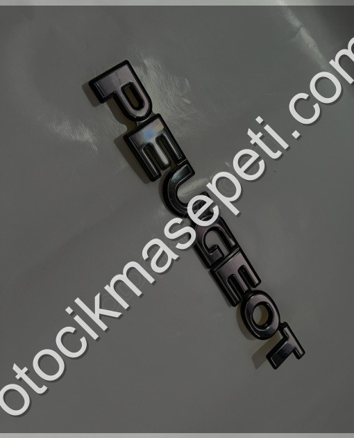 Karsan Peugeot Premier Arka Peugeot Yazısı Kabartmalı