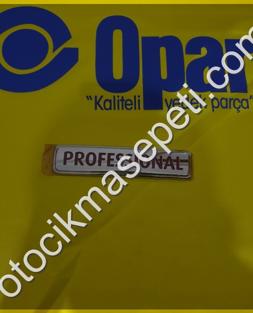 Fiat doblo 4 fiorino bagaj profesyonel yazi sıfır orjinal opar