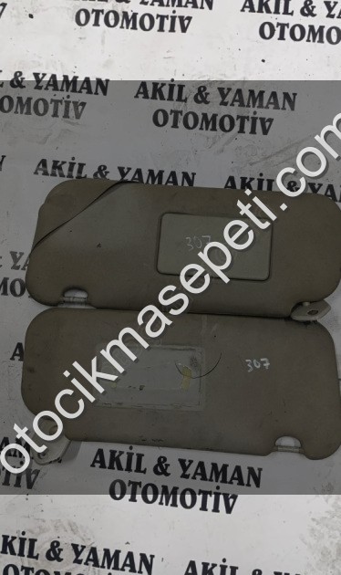 307 SAĞ SOL GÜNEŞLİK ÇIKMA ORJİNAL