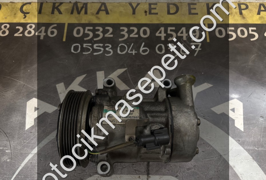 2S6119D629AF FORD FİESTA-FUSİON Çıkma Orijinal Klima Kompresörü