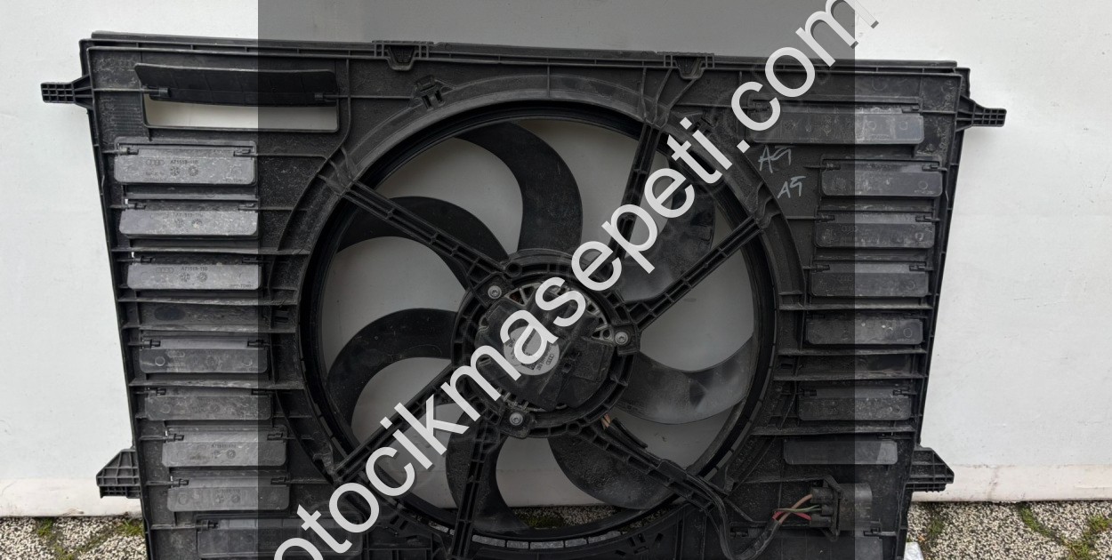 8W0959445J AUDİ A4 A5 FAN SETİ ORJİNAL HATASIZ ÇIKMA - Detay Görseli 2