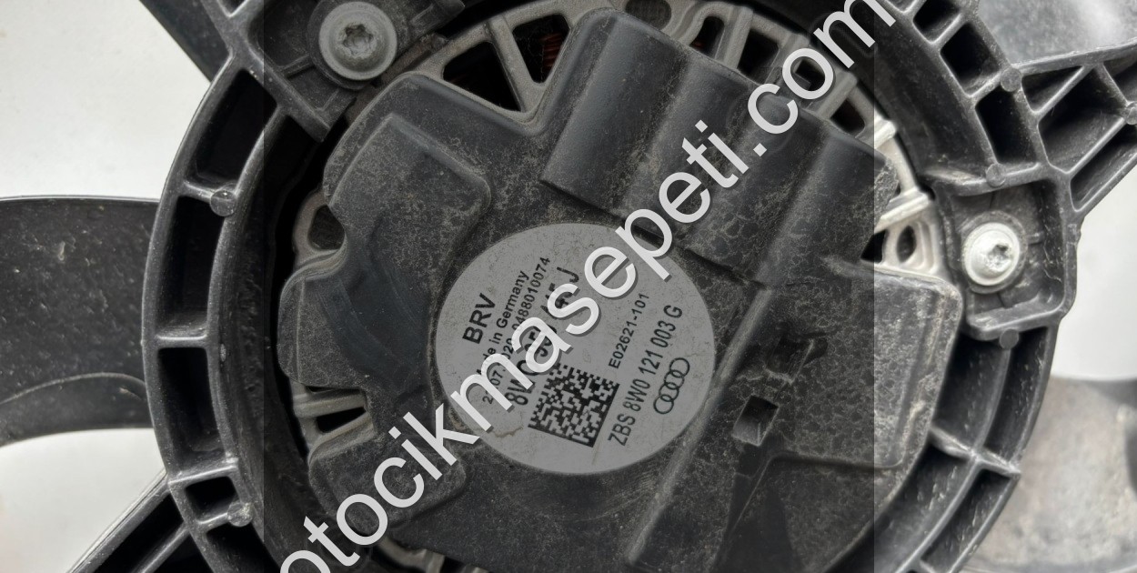 8W0959445J AUDİ A4 A5 FAN SETİ ORJİNAL HATASIZ ÇIKMA - Detay Görseli 3