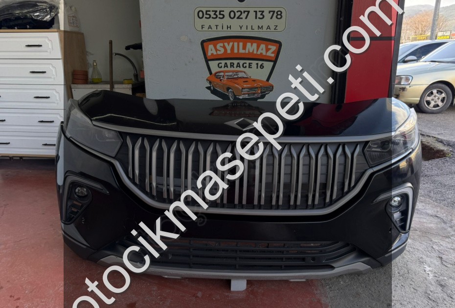 TOGG T10X ÖN TAMPON KOMPLE DOLU FARLI SET ORJİNAL OLTU RENGİ