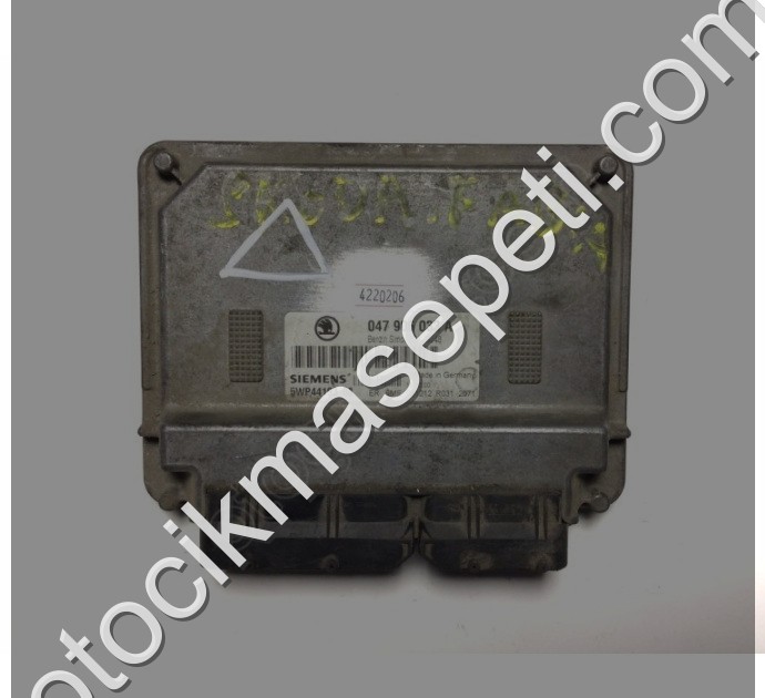 Skoda Fabia 1.4 Motor Beyni SIMOS3PA 5WP4419308 047906033A