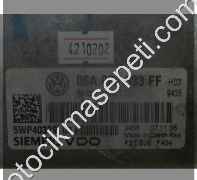 Seat Leon Motor Beyni 7.1A 06A906033FF 5WP4032903