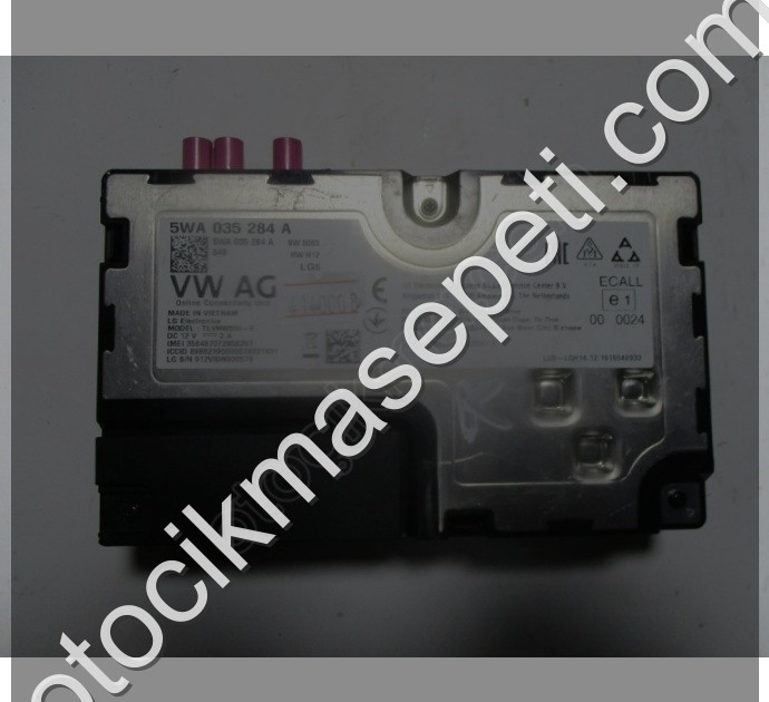 Volkswagen Seat Skoda Online Servis Hizmeti Modülü 5WA035284A
